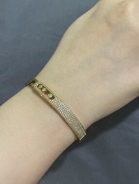 Messika Move Noa 18K Yellow Gold Diamond Bracelet